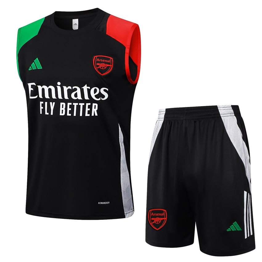 Debardeur Short Arsenal 2024 2025 Noir Foncé