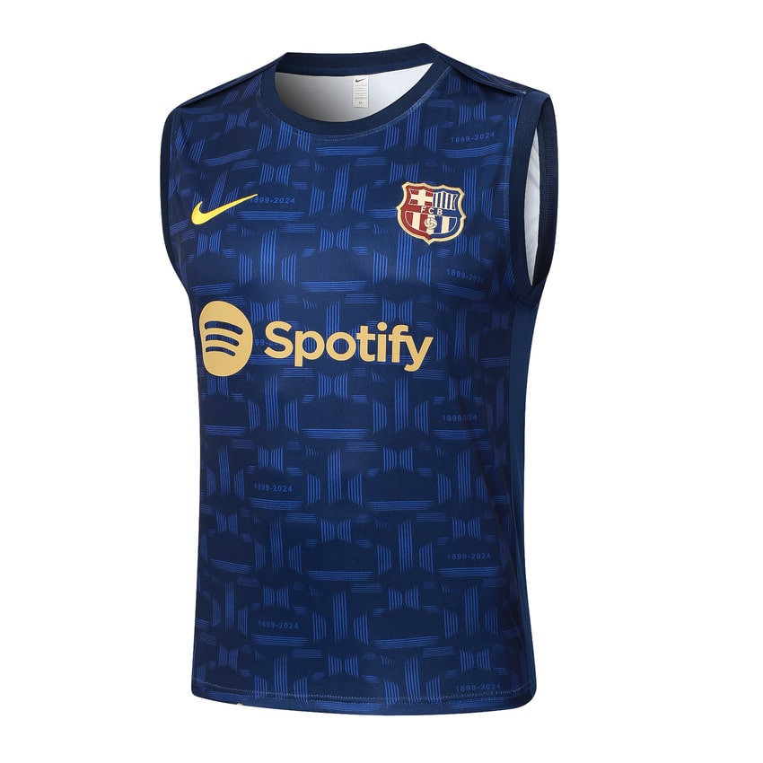Debardeur Short Barca 2024 2025 Bleu Foncé – Image 2