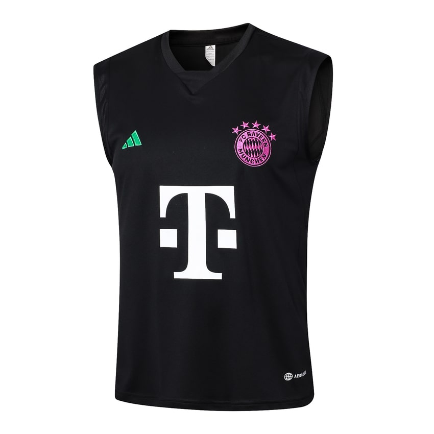 Debardeur Short Bayern Munich 2024 2025 Noir – Image 2