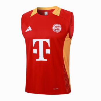 Alternative view of Debardeur Short Bayern Munich 2024 2025 Rouge Clair