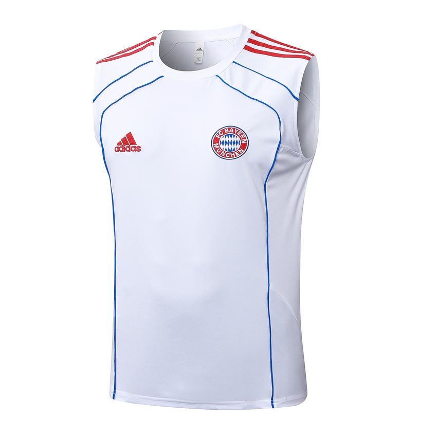 Debardeur Short Bayern Munich 2025 2026 Blanc – Image 2