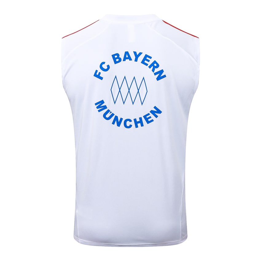 Debardeur Short Bayern Munich 2025 2026 Blanc – Image 3