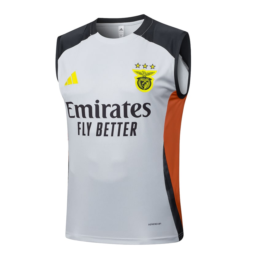 Debardeur Short Benfica 2024 2025 Blanc Noir – Image 2