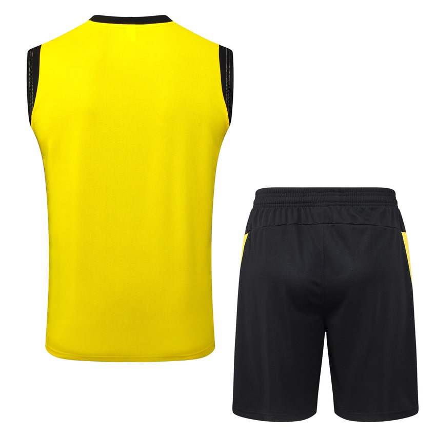 Debardeur Short Dortmund 2025 2026 Jaune Noir – Image 4