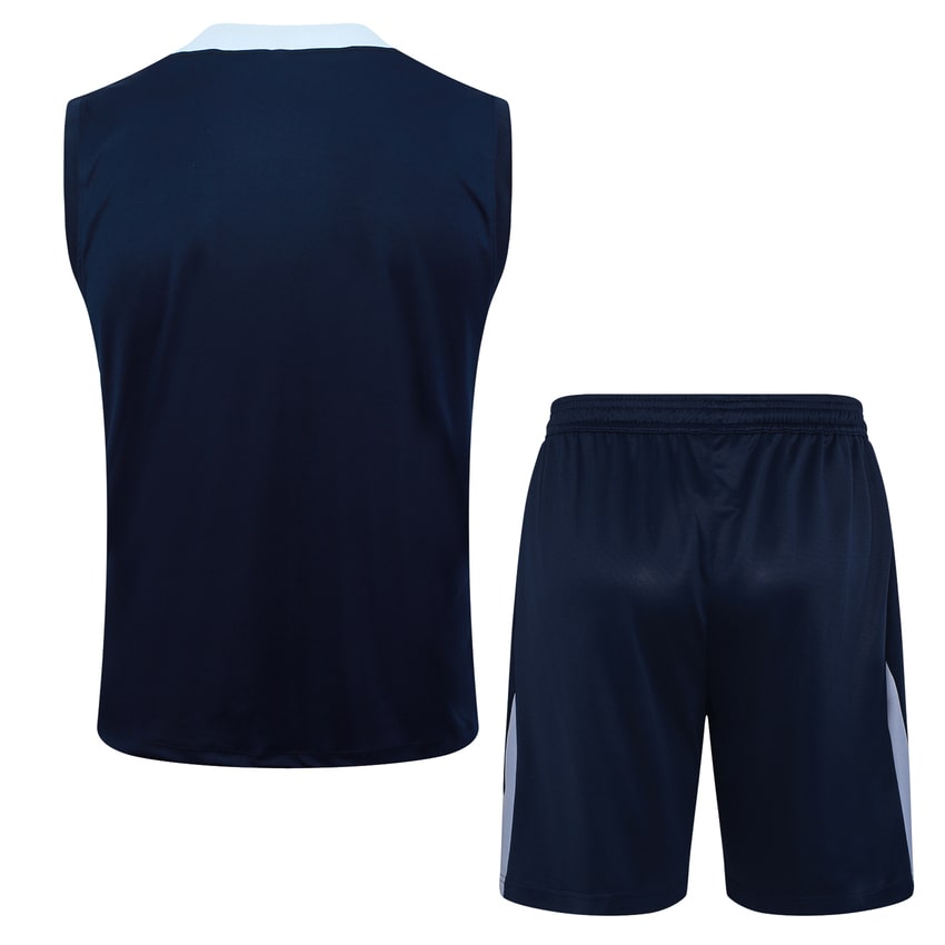Debardeur Short Equipe de France 2024 2025 Bleu Foncé – Image 4