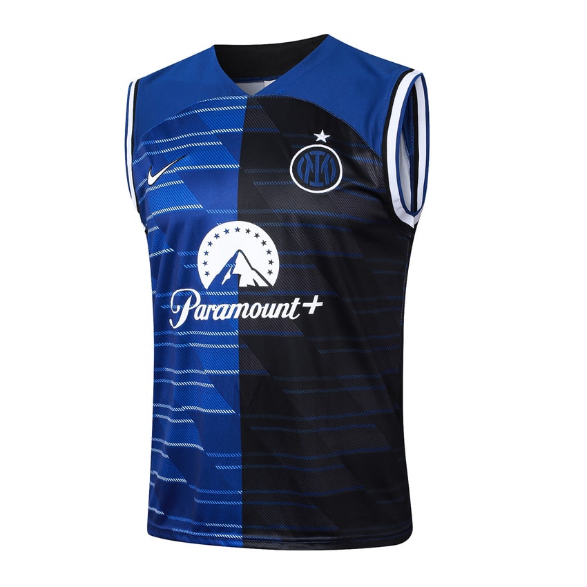 Debardeur Short Inter Milan 2024 2025 Bleu Noir – Image 2