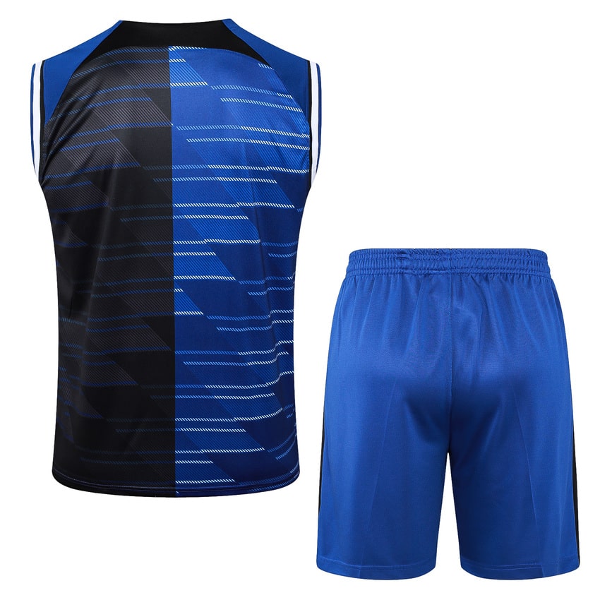 Debardeur Short Inter Milan 2024 2025 Bleu Noir – Image 4