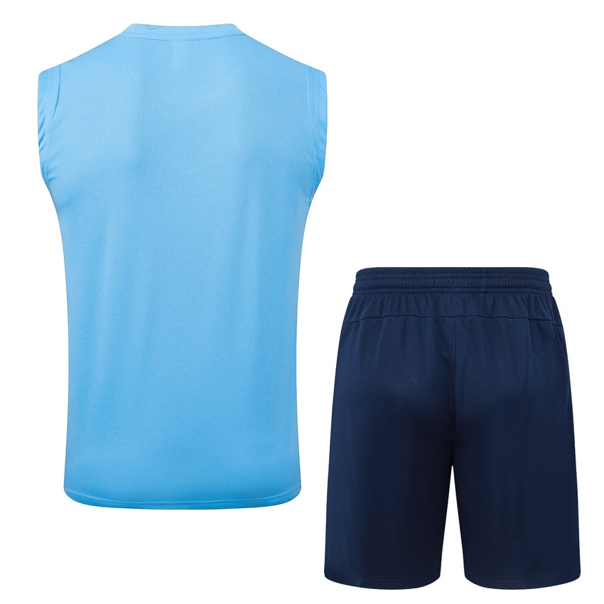 Debardeur Short Manchester City 2025 2026 Bleu Ciel – Image 4