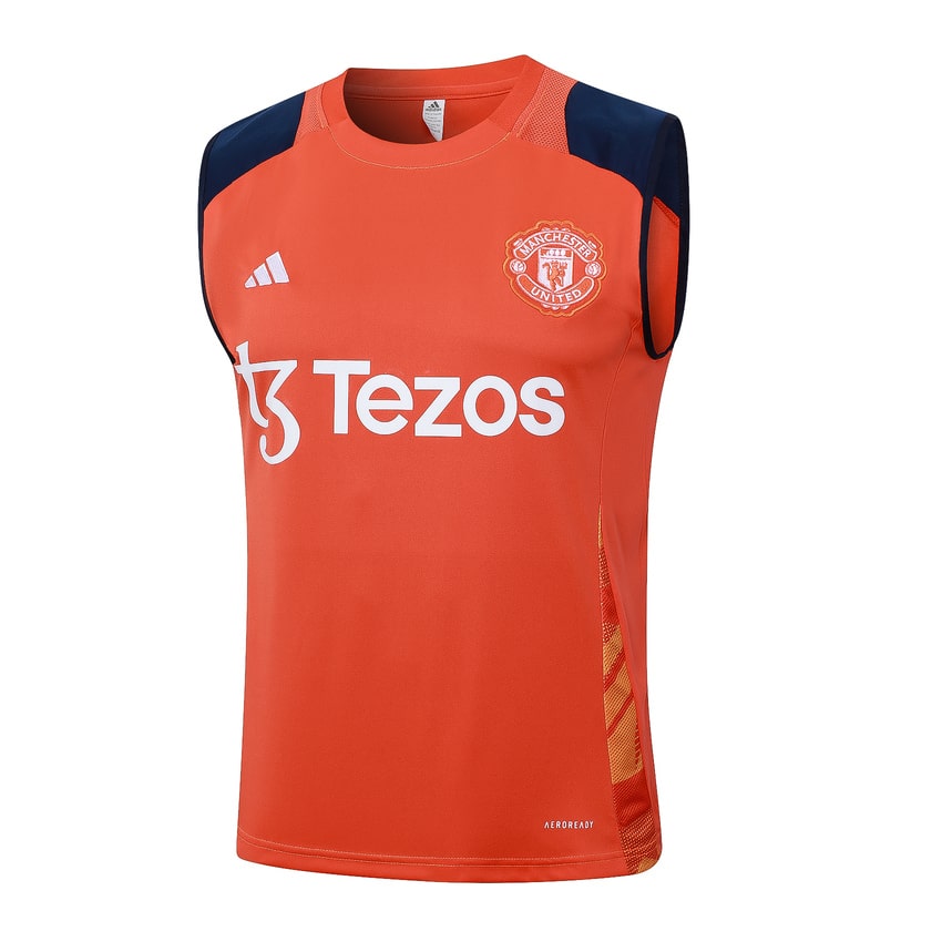 Debardeur Short Manchester United 2024 2025 Orange – Image 2