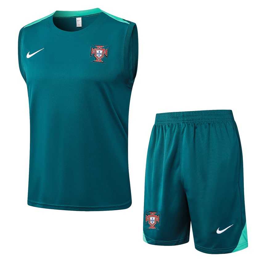 Debardeur Short Portugal 2024 2025 Vert