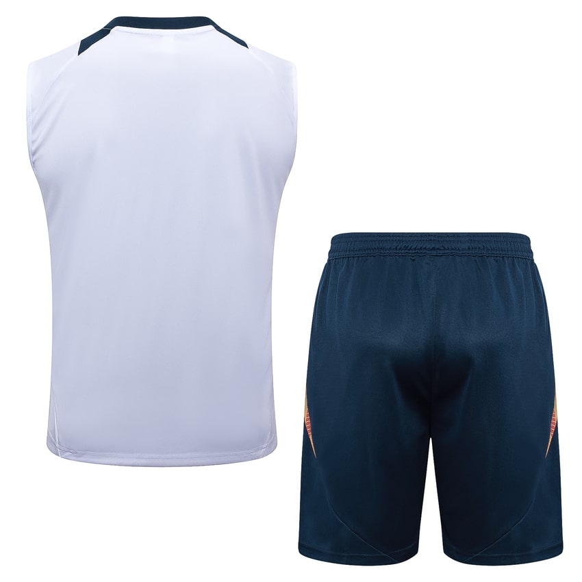 Debardeur Short Real Madrid 2024 2025 Blanc – Image 4