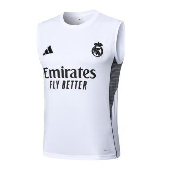 Alternative view of Debardeur Short Real Madrid 2024 2025 Blanc Clair