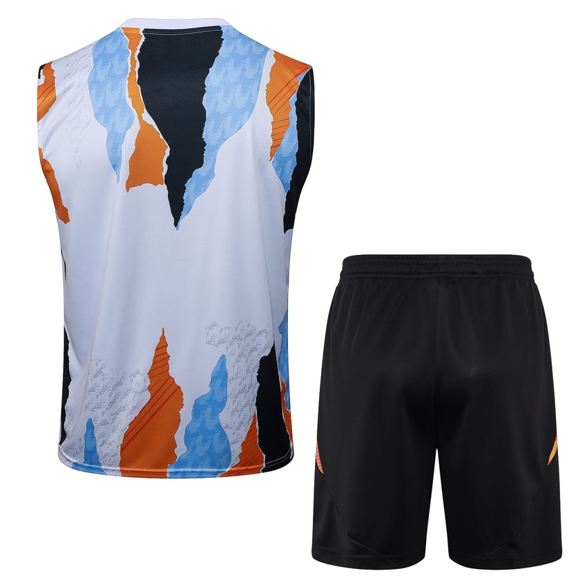 Debardeur Short Real Madrid 2024 2025 Blanc Tache – Image 4