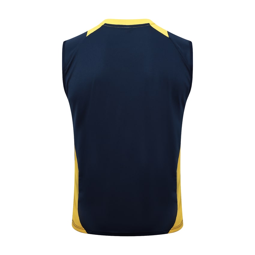 Debardeur Short Real Madrid 2024 2025 Bleu Jaune – Image 3