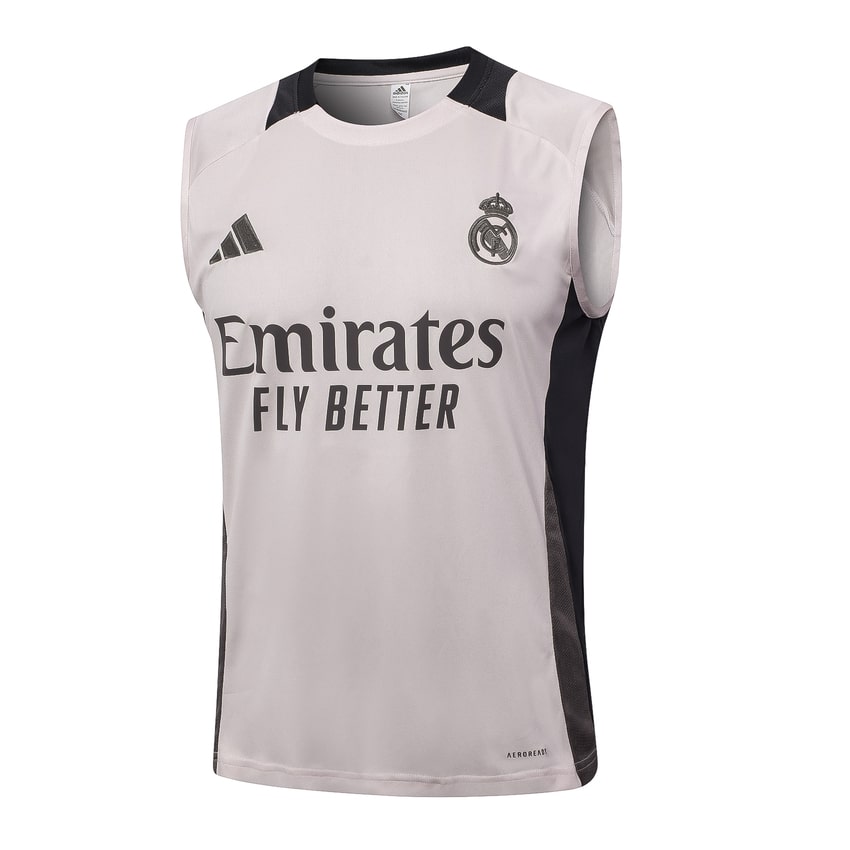 Debardeur Short Real Madrid 2024 2025 Gris Rosé – Image 2