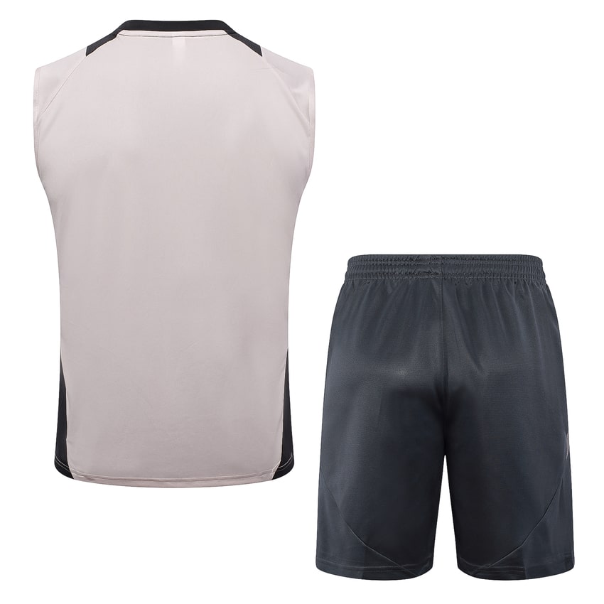 Debardeur Short Real Madrid 2024 2025 Gris Rosé – Image 4