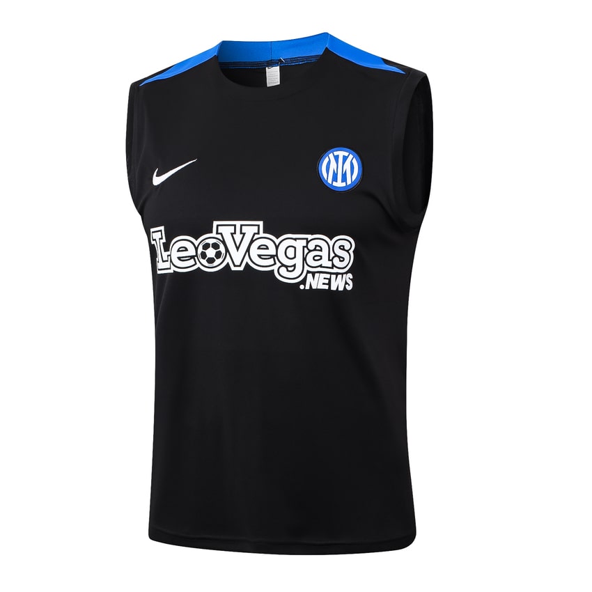 Debardeur Short Inter Milan 2024 2025 Noir Foncé – Image 2