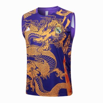 Alternative view of Debardeur Short Real Madrid 2024 2025 Violet Dragon