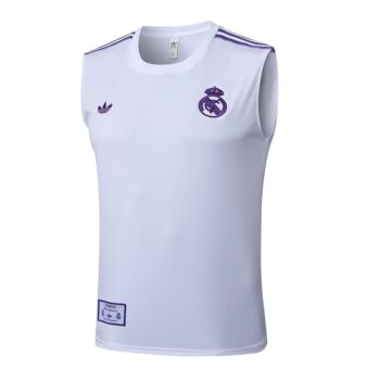 Alternative view of Debardeur Short Real Madrid 2025 2026 Blanc Violet