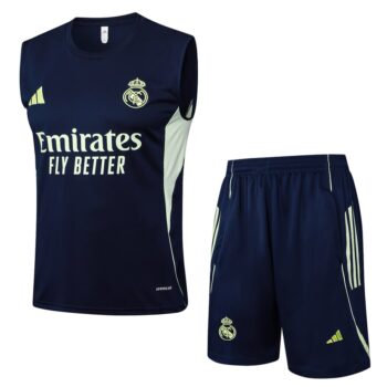 Debardeur Short Real Madrid 2025 2026 Bleu Sombre