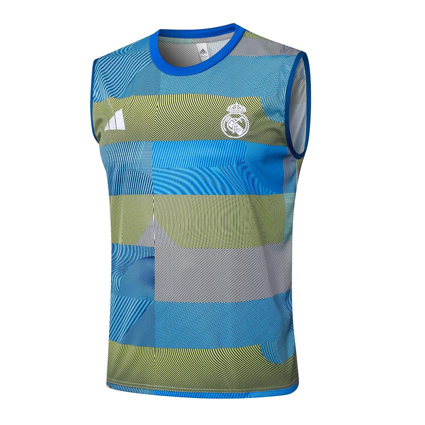 Debardeur Short Real Madrid 2025 2026 Bleu Vert – Image 2