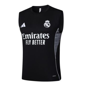 Alternative view of Debardeur Short Real Madrid 2025 2026 Noir Sombre