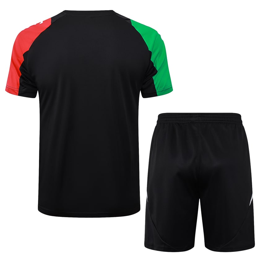 Ensemble Maillot Short Arsenal 2024 2025 Noir Foncé – Image 4