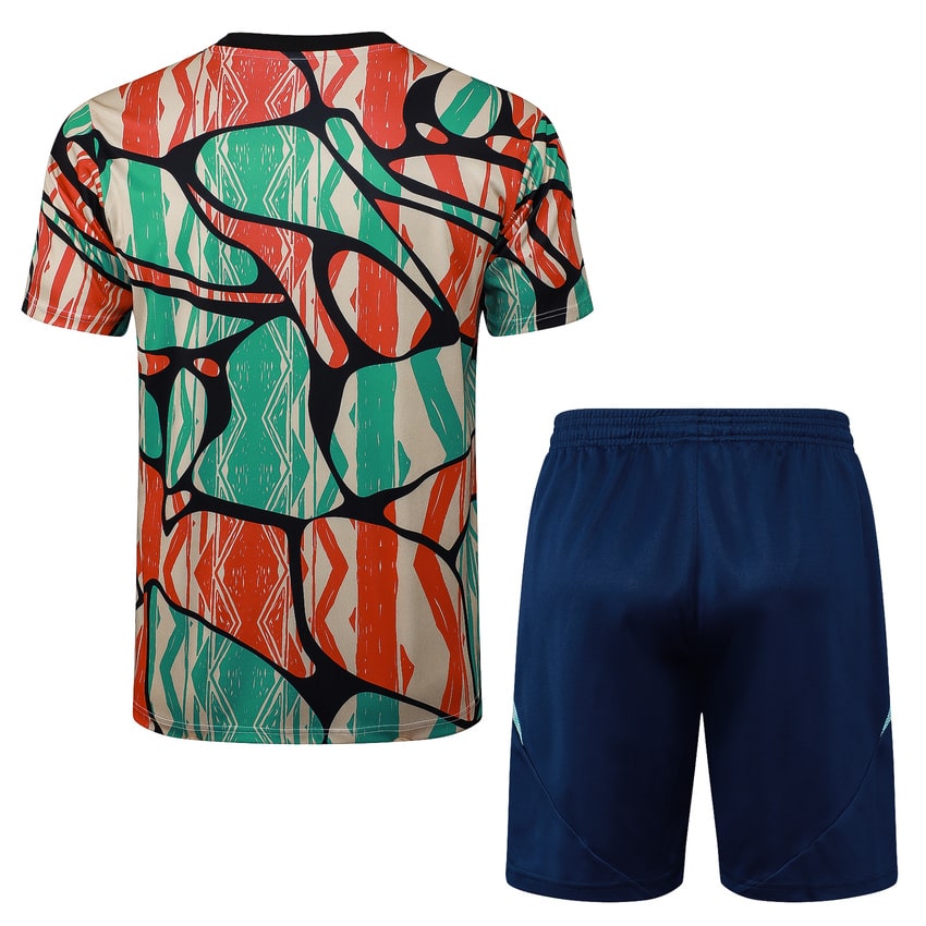 Ensemble Maillot Short Arsenal 2024 2025 Rouge Vert – Image 4