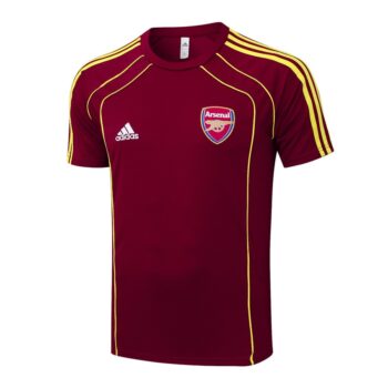 Alternative view of Ensemble Maillot Short Arsenal 2025 2026 Rouge Foncé