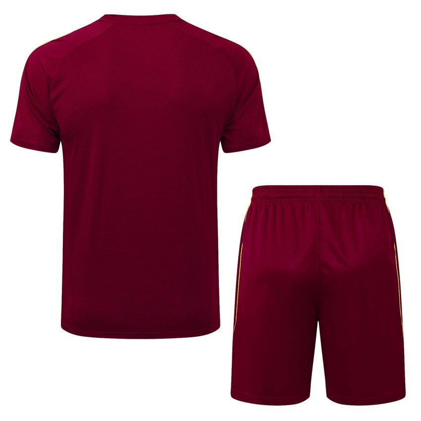 Ensemble Maillot Short Arsenal 2025 2026 Rouge Foncé – Image 4