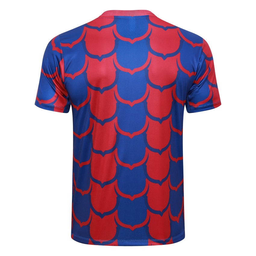 Ensemble Maillot Short Barca 2024 2025 Bleu Rouge – Image 3