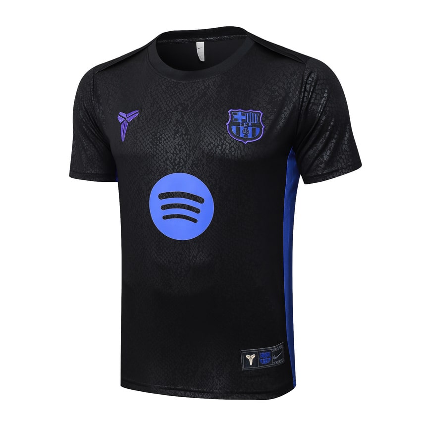 Ensemble Maillot Short Barca 2025 2026 Noir Charbon – Image 2
