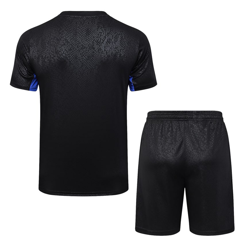 Ensemble Maillot Short Barca 2025 2026 Noir Charbon – Image 4
