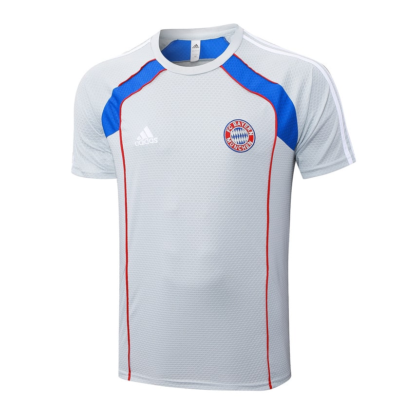 Ensemble Maillot Short Bayern Munich 2025 2026 Gris – Image 2