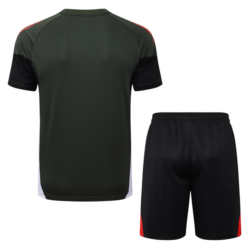 Ensemble Maillot Short Bayern Munich 2025 2026 Noir Sombre – Image 4