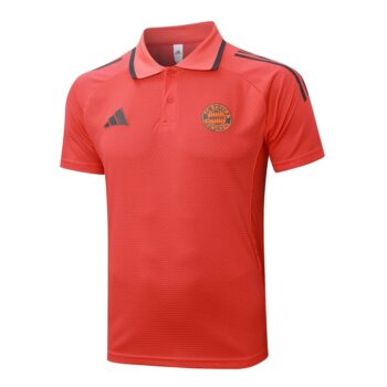 Alternative view of Survetement Bayern Munich Polo 2025 2026 Rouge