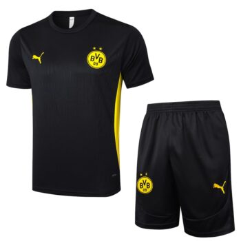 Ensemble Maillot Short Dortmund 2024 2025 Noir