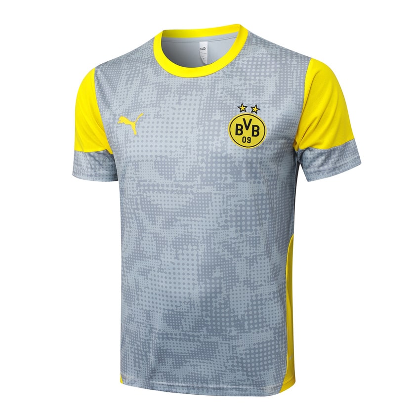 Ensemble Maillot Short Dortmund 2025 2026 Gris – Image 2