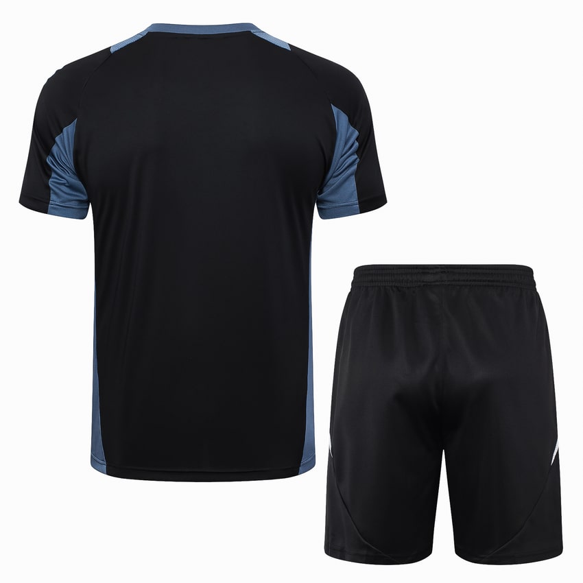 Ensemble Maillot Short Manchester United 2024 2025 Noir – Image 4