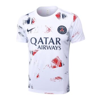 Alternative view of Ensemble Maillot Short PSG 2024 2025 Blanc
