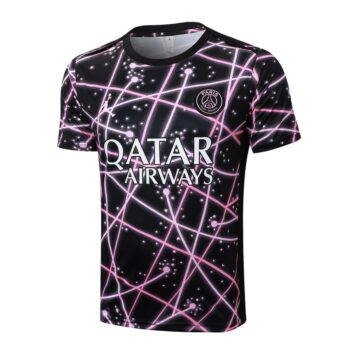 Alternative view of Ensemble Maillot Short PSG 2025 2026 Noir Rose