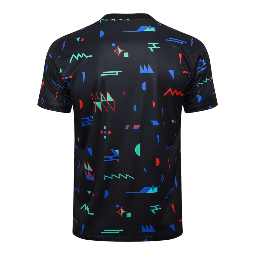 Ensemble Maillot Short Portugal 2024 2025 Noir Motif – Image 3