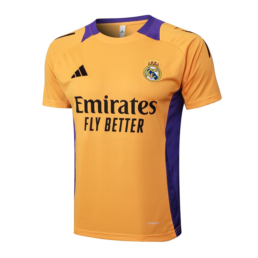 Ensemble Maillot Short Real Madrid 2024 2025 Orange – Image 2
