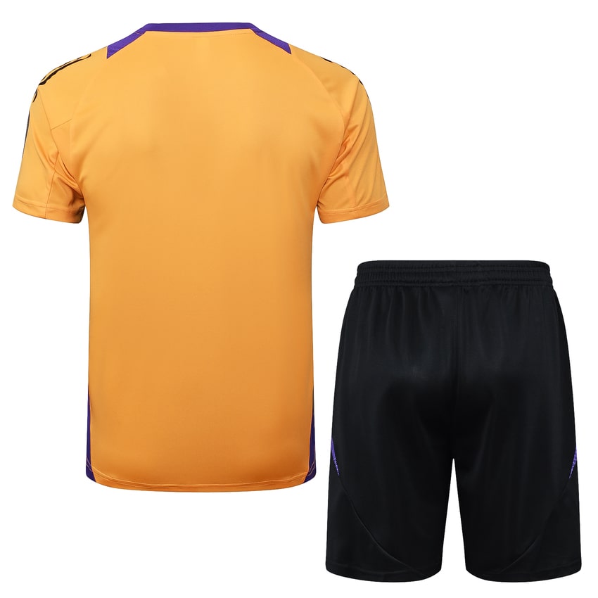 Ensemble Maillot Short Real Madrid 2024 2025 Orange – Image 4