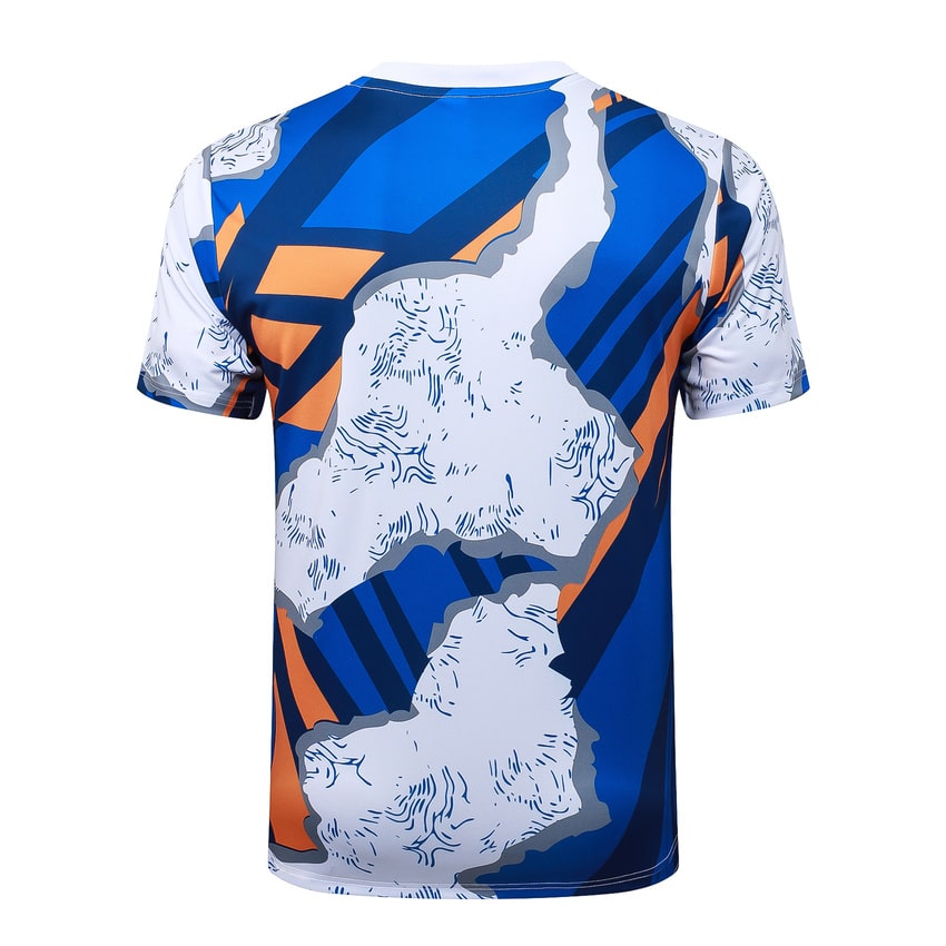 Ensemble Maillot Short Real Madrid 2025 2026 Bleu Tache – Image 3