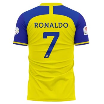 Alternative view of MAILLOT AL NASSR RONALDO DOMICILE 2022 2023