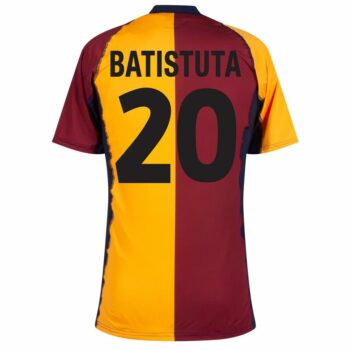 Alternative view of MAILLOT COPA AS ROMA HOME BATISTUTA RETRO 2001-2002