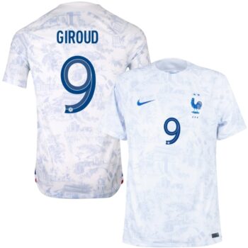 MAILLOT EQUIPE DE FRANCE EXTERIEUR COUPE DU MONDE 2022 GIROUD