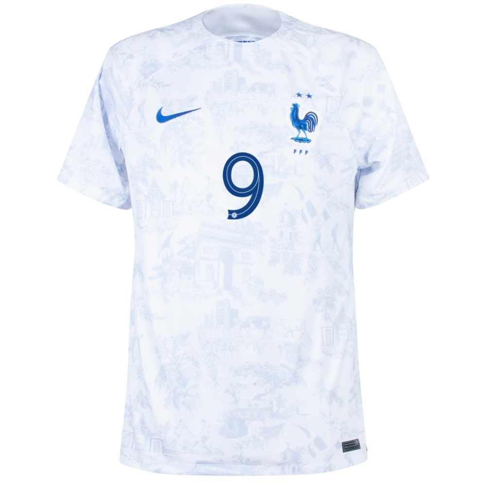 MAILLOT EQUIPE DE FRANCE EXTERIEUR COUPE DU MONDE 2022 GIROUD – Image 3