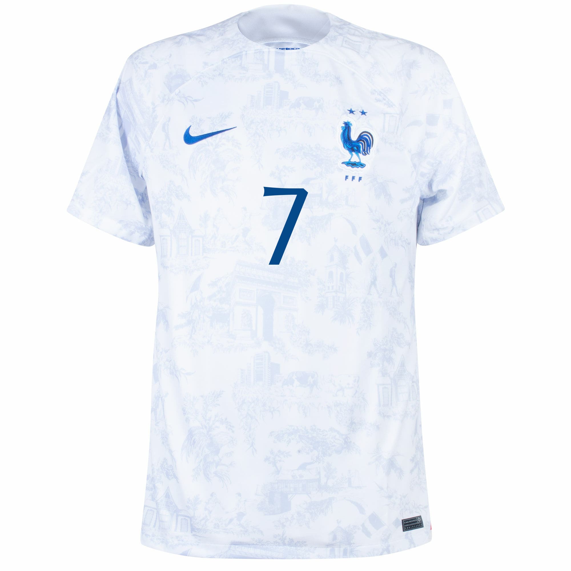 Maillot Enfant Equipe De France Exterieur CDM 2022 Griezmann – Image 3